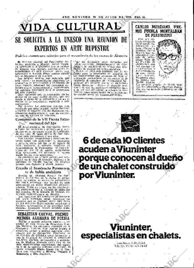 ABC MADRID 22-07-1979 página 33