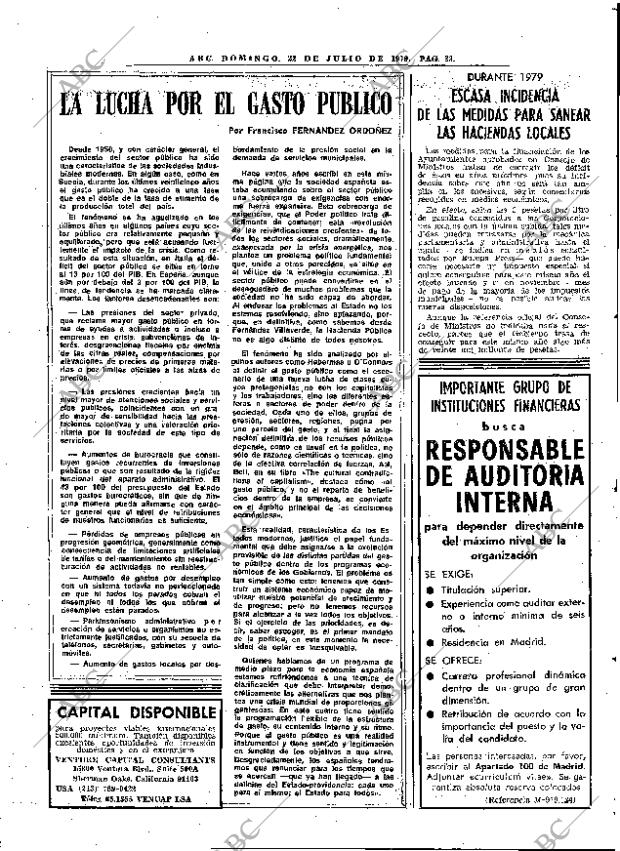 ABC MADRID 22-07-1979 página 45