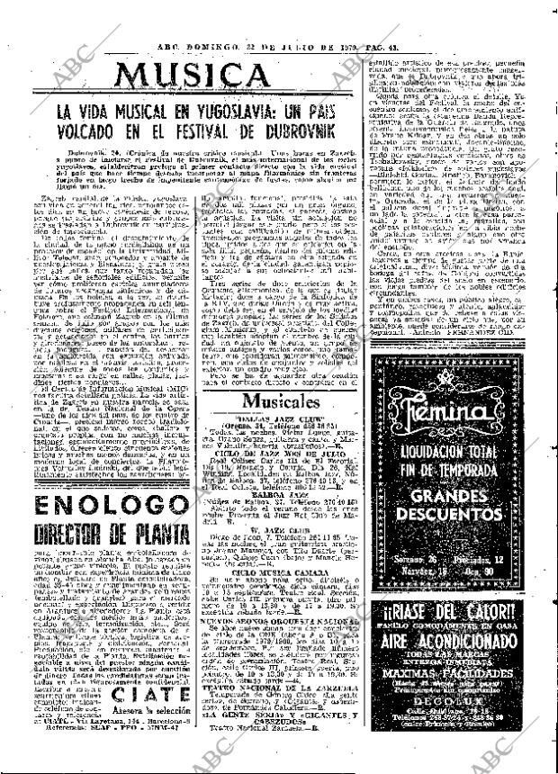 ABC MADRID 22-07-1979 página 55