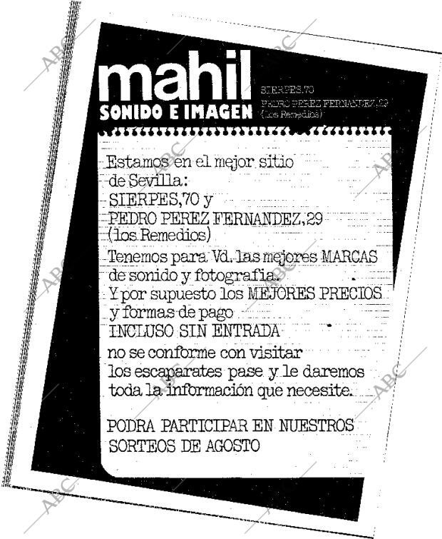 ABC SEVILLA 22-07-1979 página 12