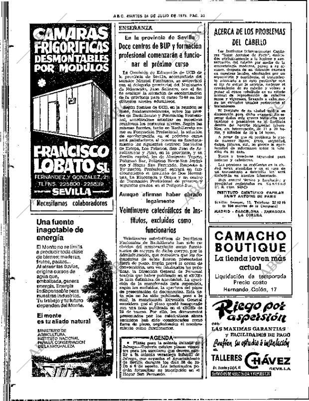 ABC SEVILLA 24-07-1979 página 46