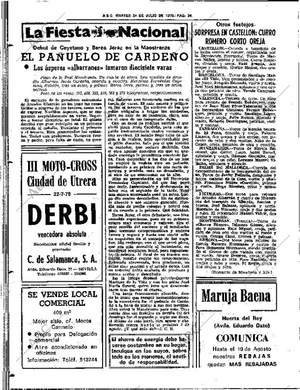 ABC SEVILLA 24-07-1979 página 50