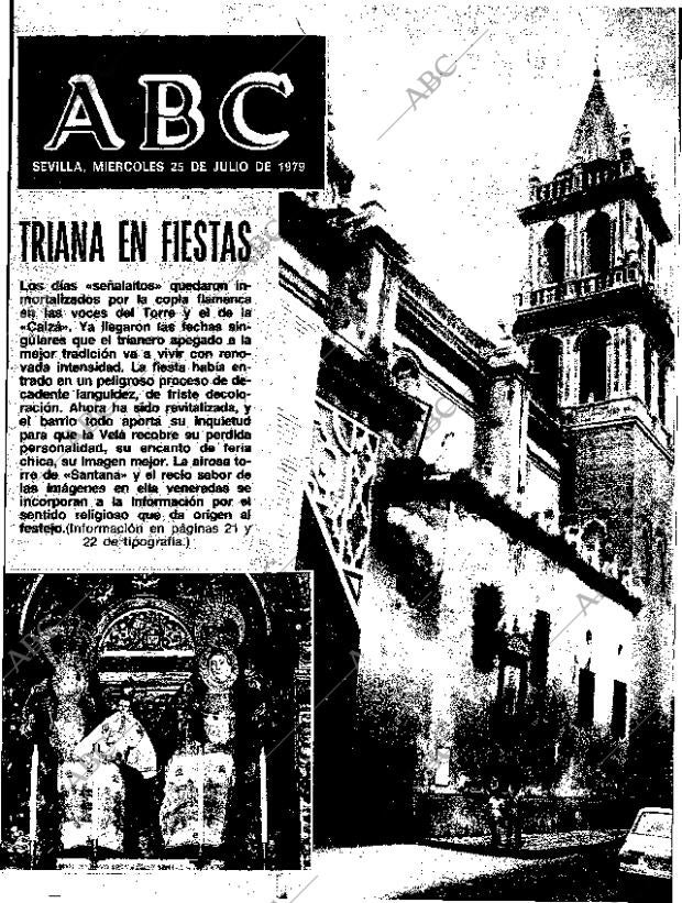 ABC SEVILLA 25-07-1979 página 1