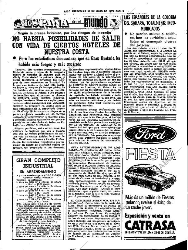 ABC SEVILLA 25-07-1979 página 17