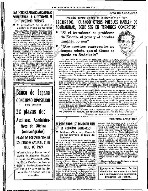 ABC SEVILLA 25-07-1979 página 20