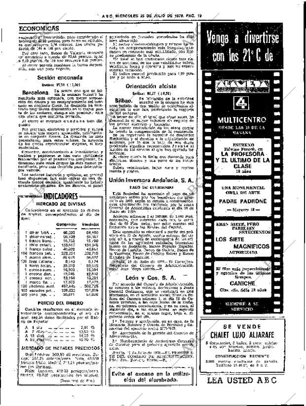 ABC SEVILLA 25-07-1979 página 27