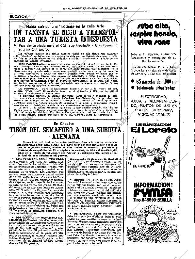 ABC SEVILLA 25-07-1979 página 31