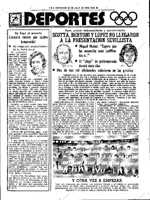 ABC SEVILLA 25-07-1979 página 43
