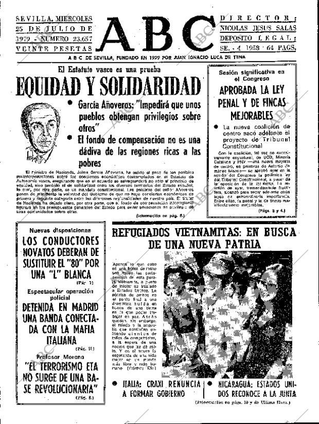 ABC SEVILLA 25-07-1979 página 9