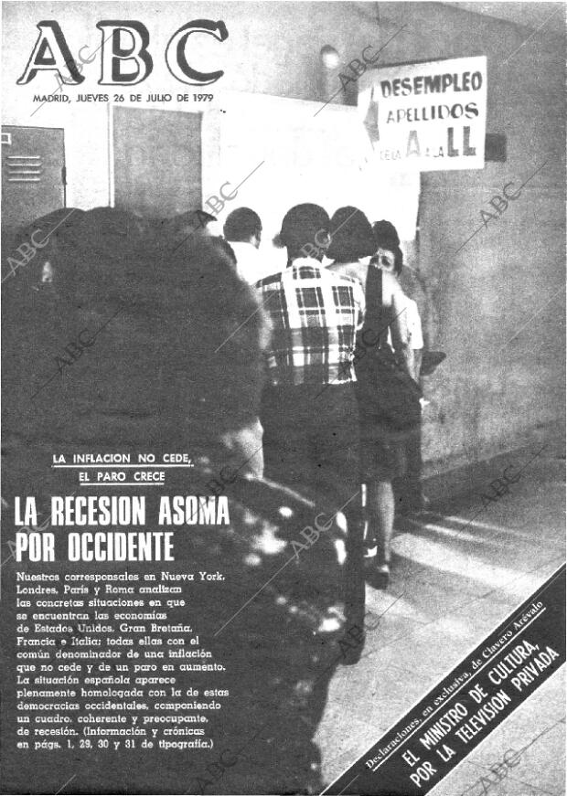 ABC MADRID 26-07-1979 página 1
