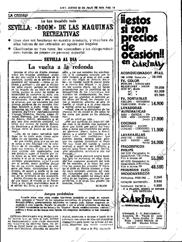 ABC SEVILLA 26-07-1979 página 27