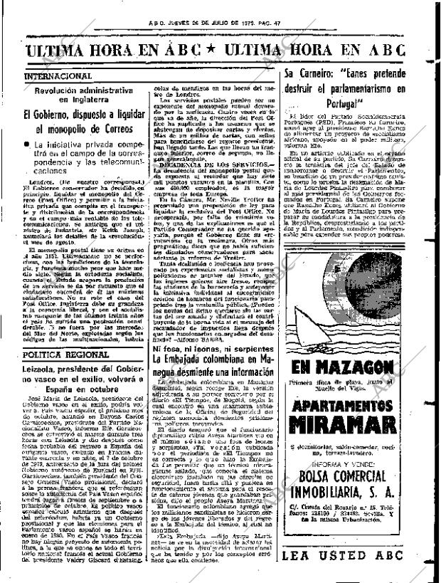 ABC SEVILLA 26-07-1979 página 55