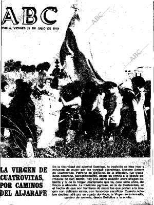 ABC SEVILLA 27-07-1979 página 1