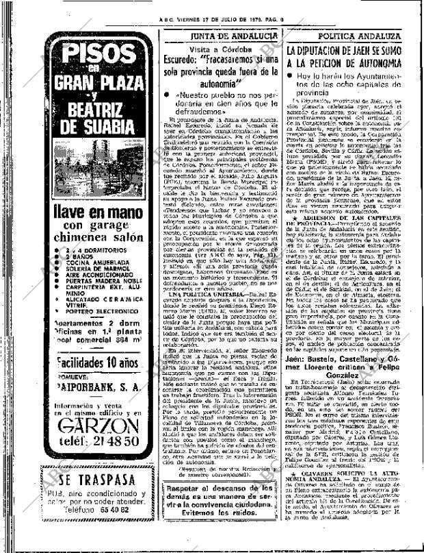 ABC SEVILLA 27-07-1979 página 14