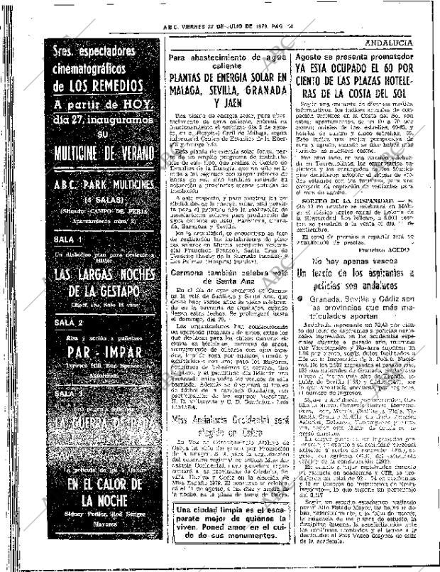 ABC SEVILLA 27-07-1979 página 20