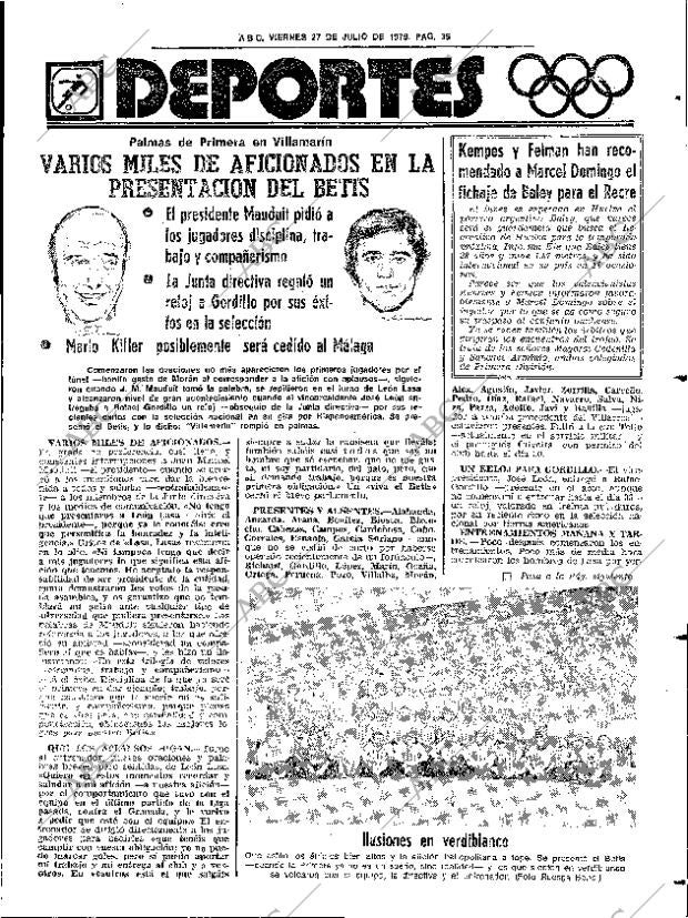 ABC SEVILLA 27-07-1979 página 41