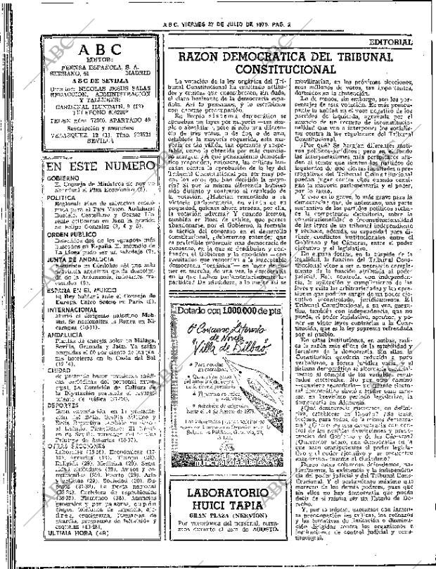 ABC SEVILLA 27-07-1979 página 8