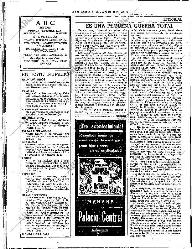 ABC SEVILLA 31-07-1979 página 14