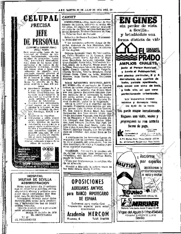 ABC SEVILLA 31-07-1979 página 48