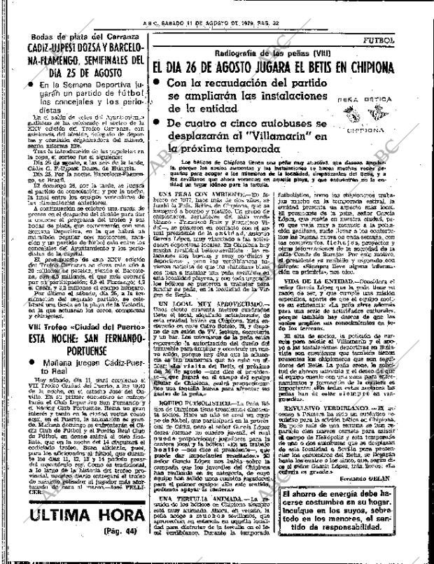 ABC SEVILLA 11-08-1979 página 44