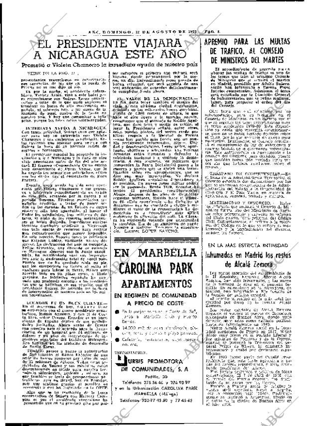 ABC MADRID 12-08-1979 página 20