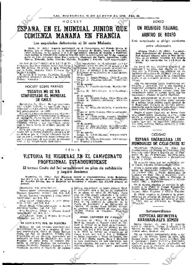 ABC MADRID 22-08-1979 página 38