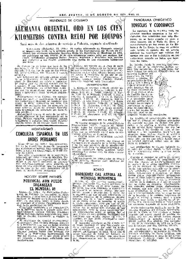ABC MADRID 23-08-1979 página 40