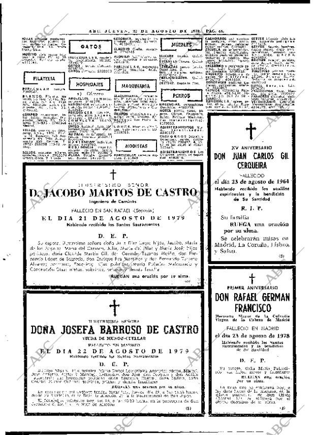 ABC MADRID 23-08-1979 página 54