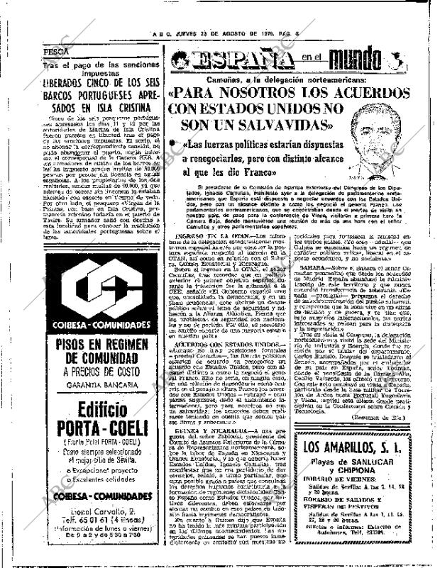 ABC SEVILLA 23-08-1979 página 16