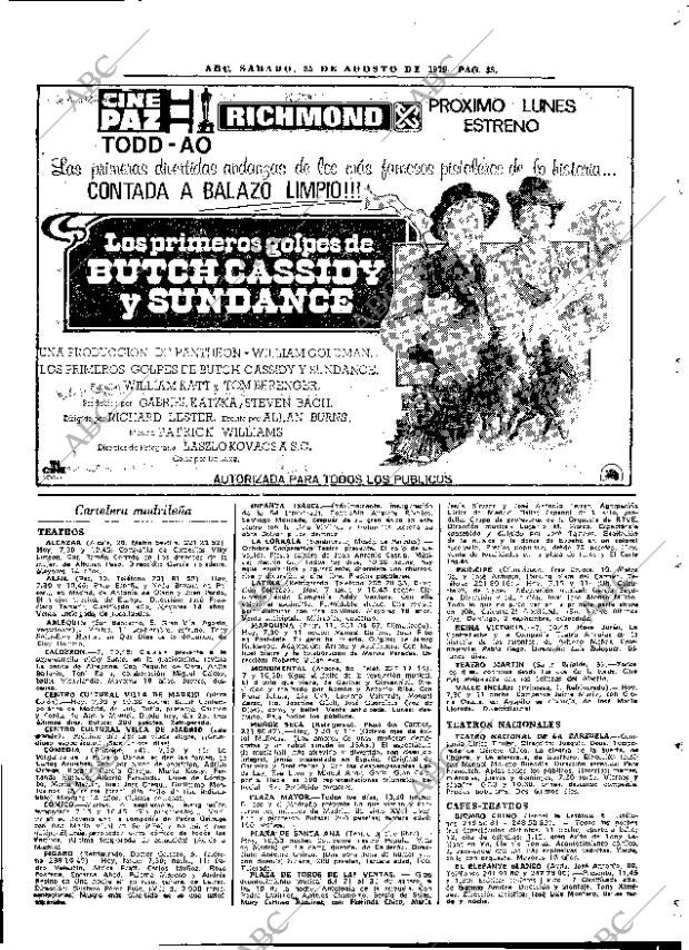 ABC MADRID 25-08-1979 página 43