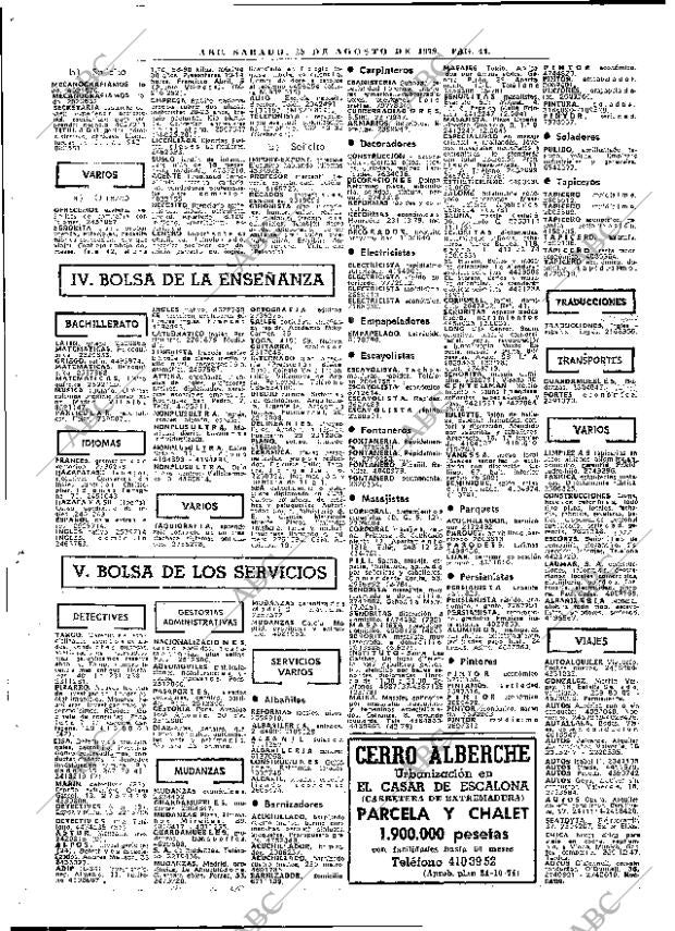 ABC MADRID 25-08-1979 página 52