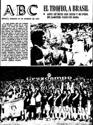 ABC SEVILLA 25-08-1979 página 1