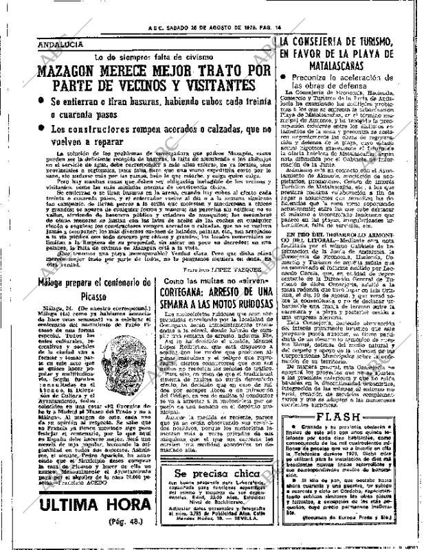 ABC SEVILLA 25-08-1979 página 22