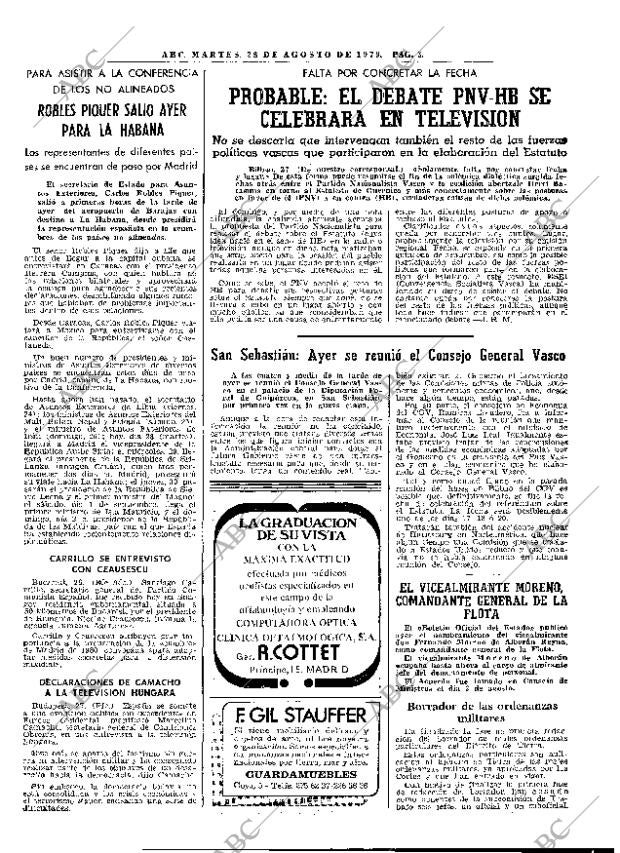 ABC MADRID 28-08-1979 página 13
