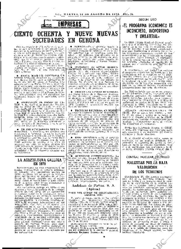 ABC MADRID 28-08-1979 página 32