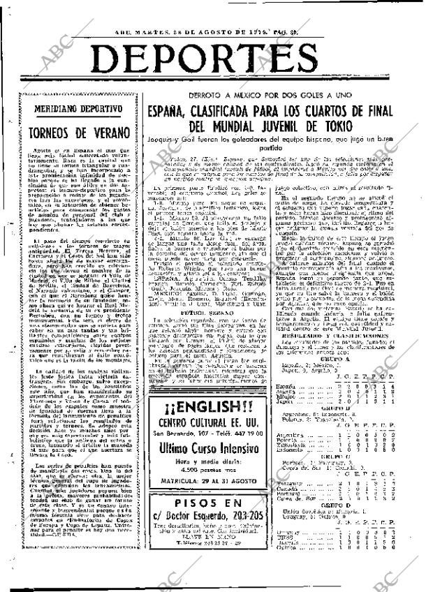 ABC MADRID 28-08-1979 página 38