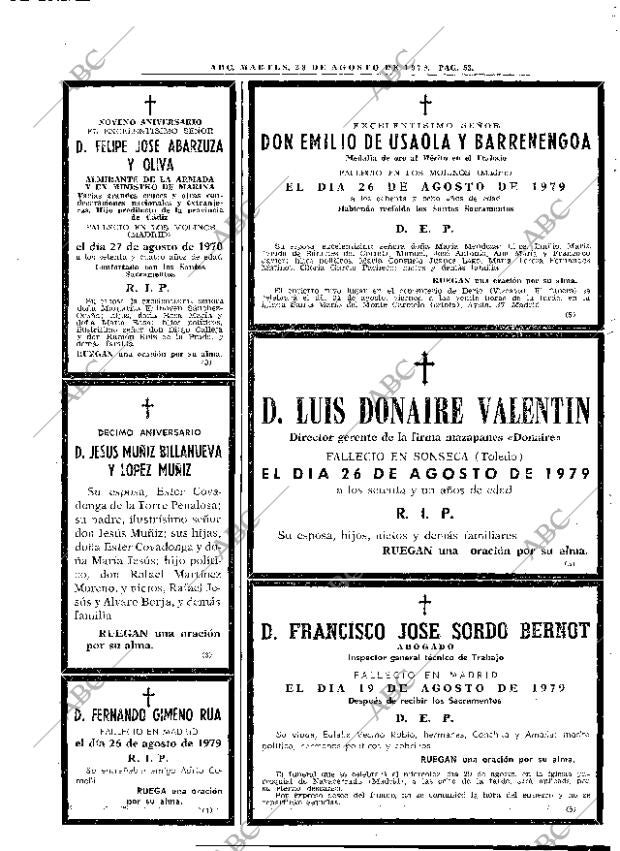 ABC MADRID 28-08-1979 página 61