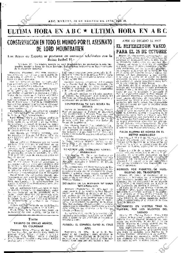 ABC MADRID 28-08-1979 página 64