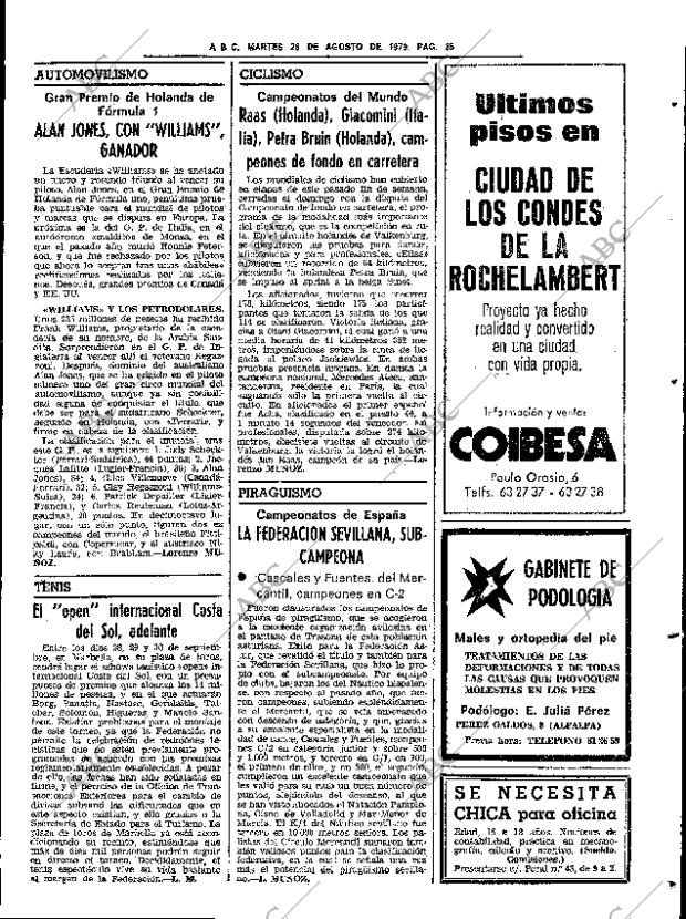 ABC SEVILLA 28-08-1979 página 43