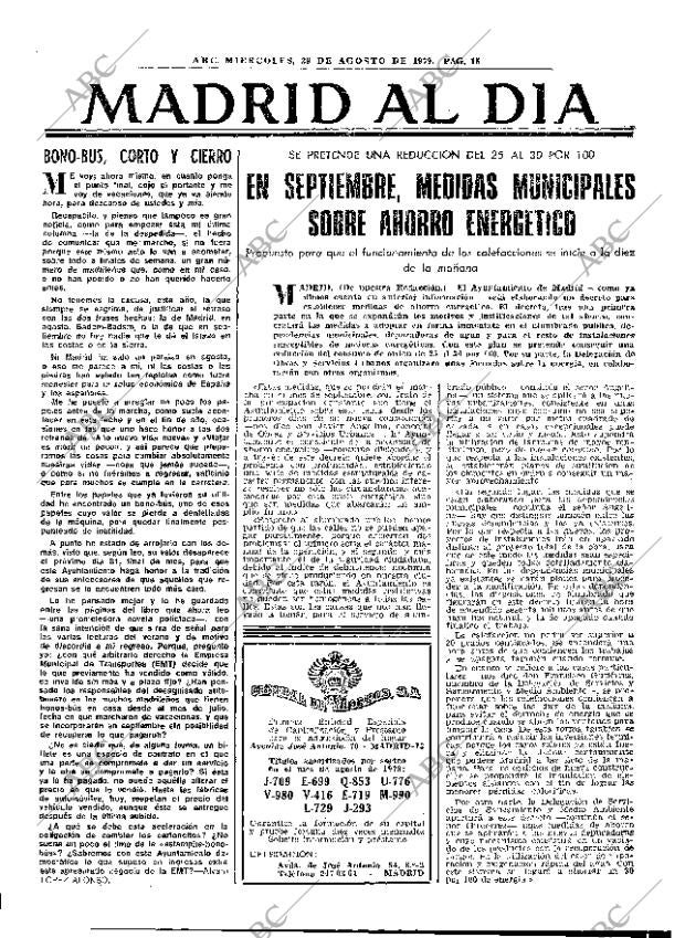 ABC MADRID 29-08-1979 página 23