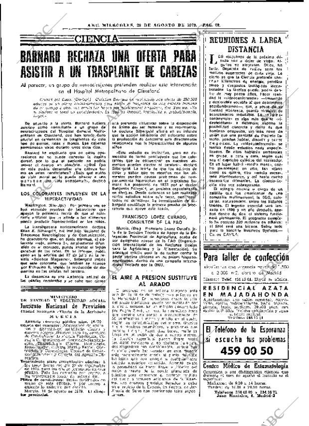 ABC MADRID 29-08-1979 página 28