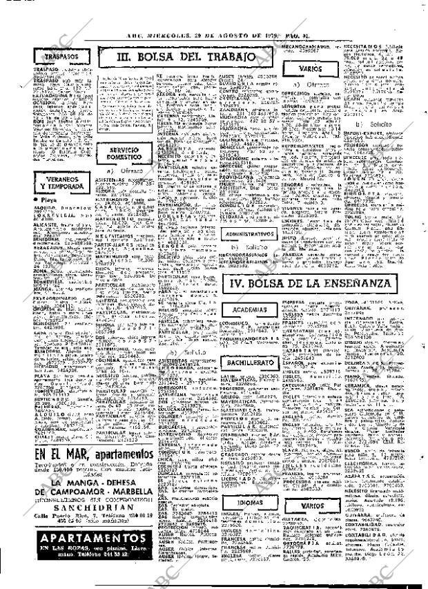 ABC MADRID 29-08-1979 página 49