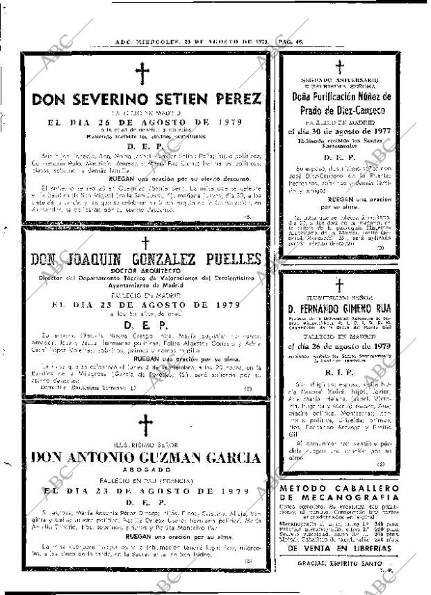 ABC MADRID 29-08-1979 página 54