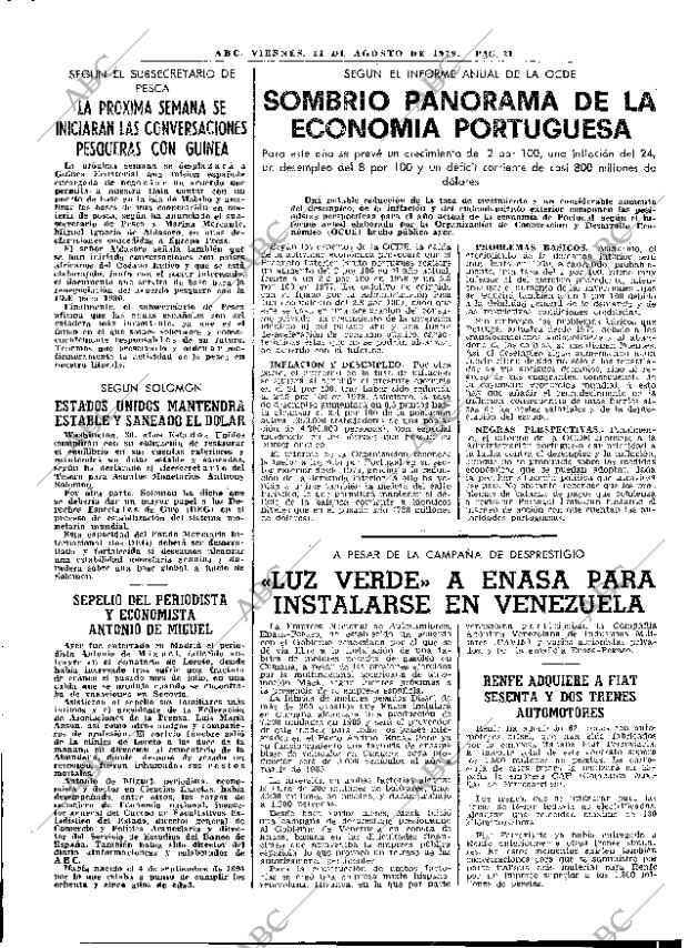 ABC MADRID 31-08-1979 página 29