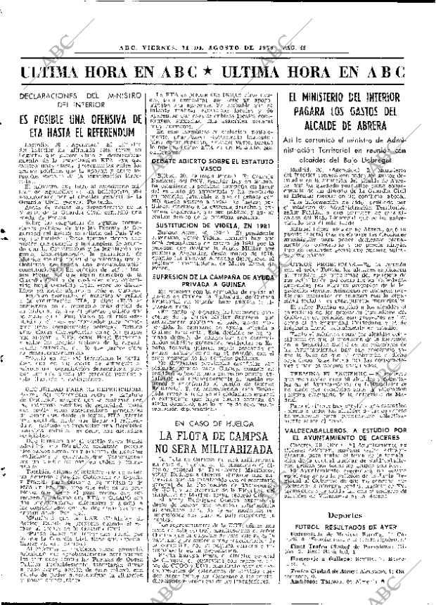 ABC MADRID 31-08-1979 página 56