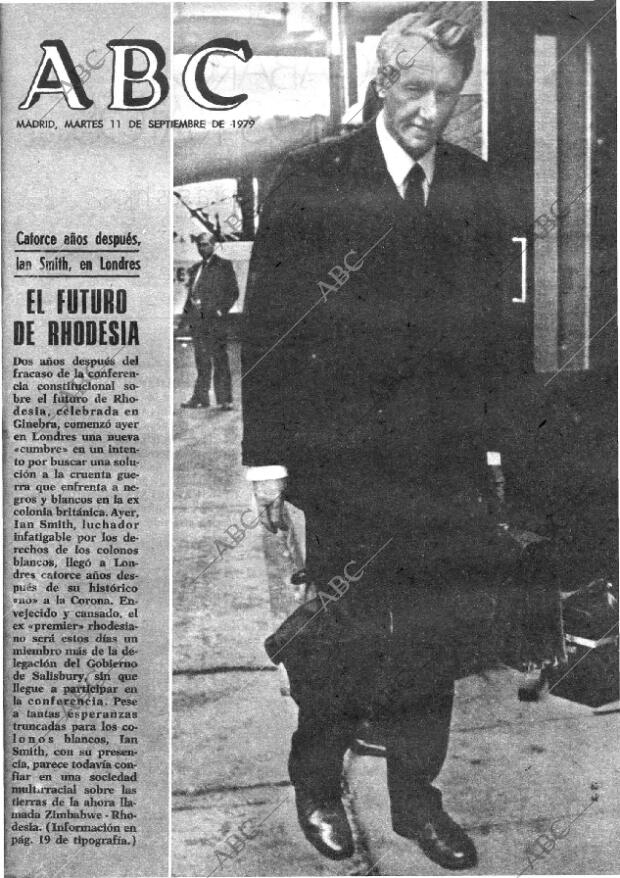 ABC MADRID 11-09-1979 página 1