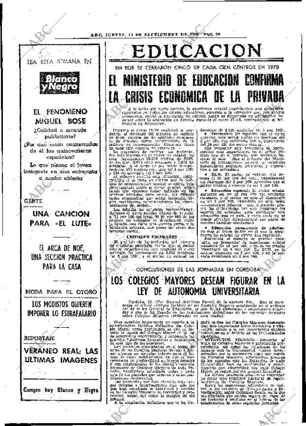ABC MADRID 13-09-1979 página 28