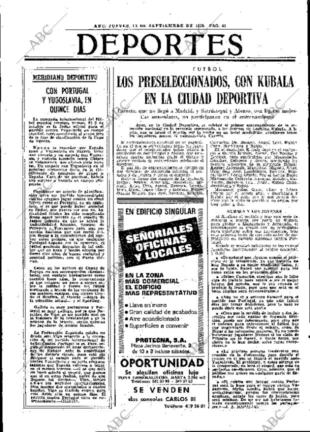 ABC MADRID 13-09-1979 página 49