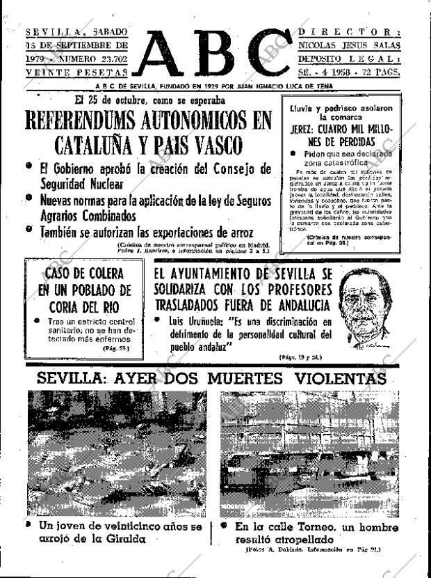 ABC SEVILLA 15-09-1979 página 13