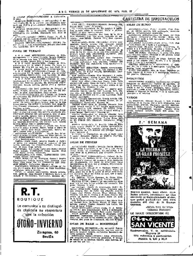 ABC SEVILLA 21-09-1979 página 45